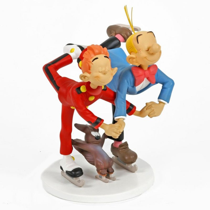 Leblon-Delienne Spirou, Fantasio et Spip patineurs