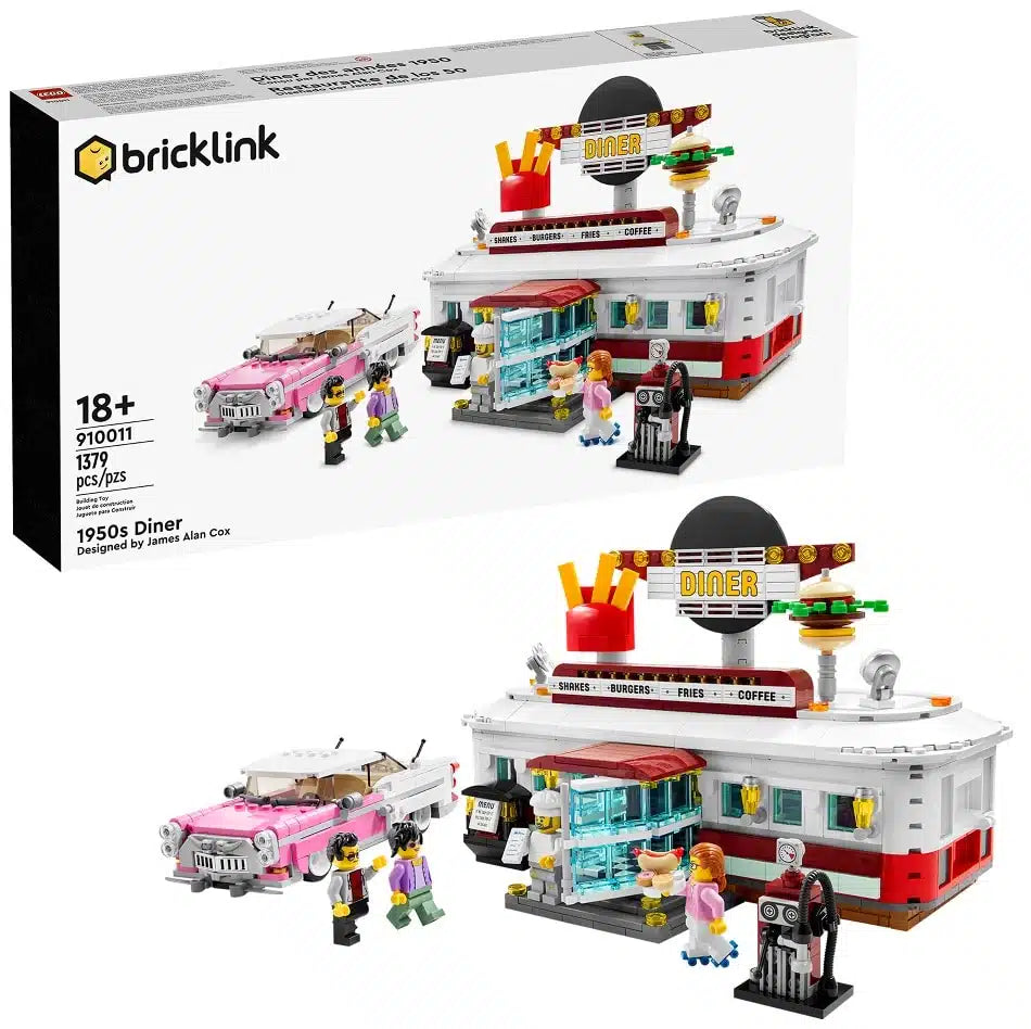 Lego Bricklink - 1950s Diner - 910011 - New and Sealed