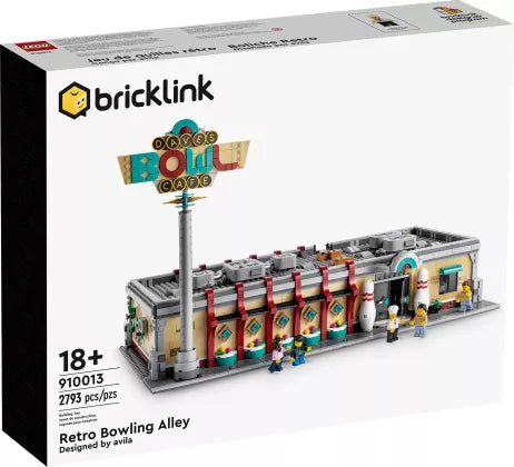 Lego Bricklink - Retro Bowling Alley - 910013 - Neuf et scellé
