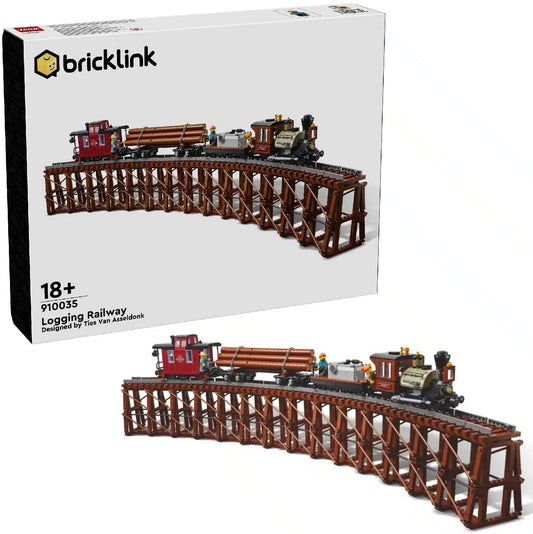 Lego Bricklink - Logging Railway - 910035 - New and sealed