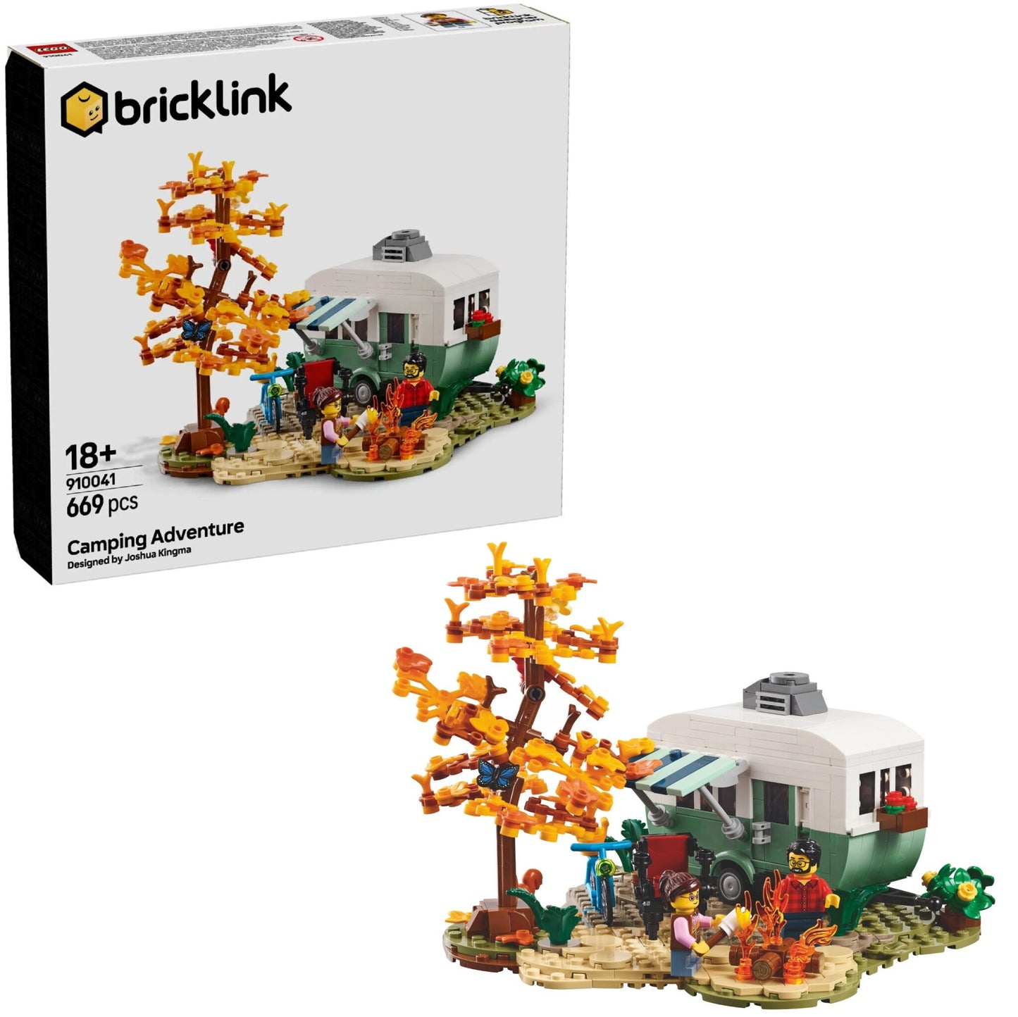 Lego Bricklink - Camping adventure - 910041 - Neuf et scellé