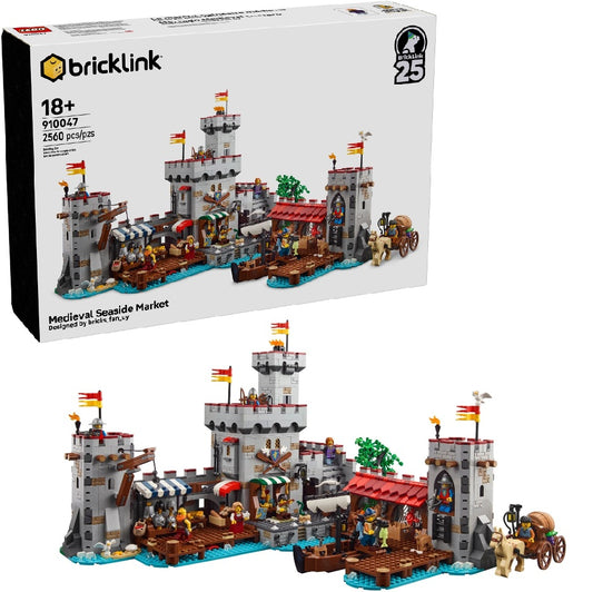 Lego Bricklink - Medieval Seaside Market - 910047 - Neuf et scellé