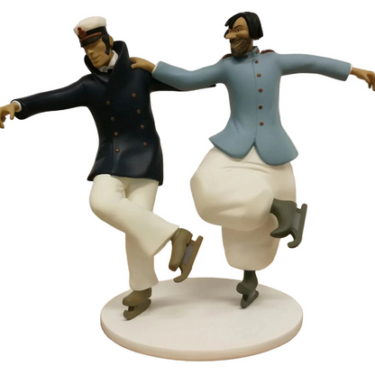 Leblon-Delienne Corto Maltese et Raspoutine patineurs