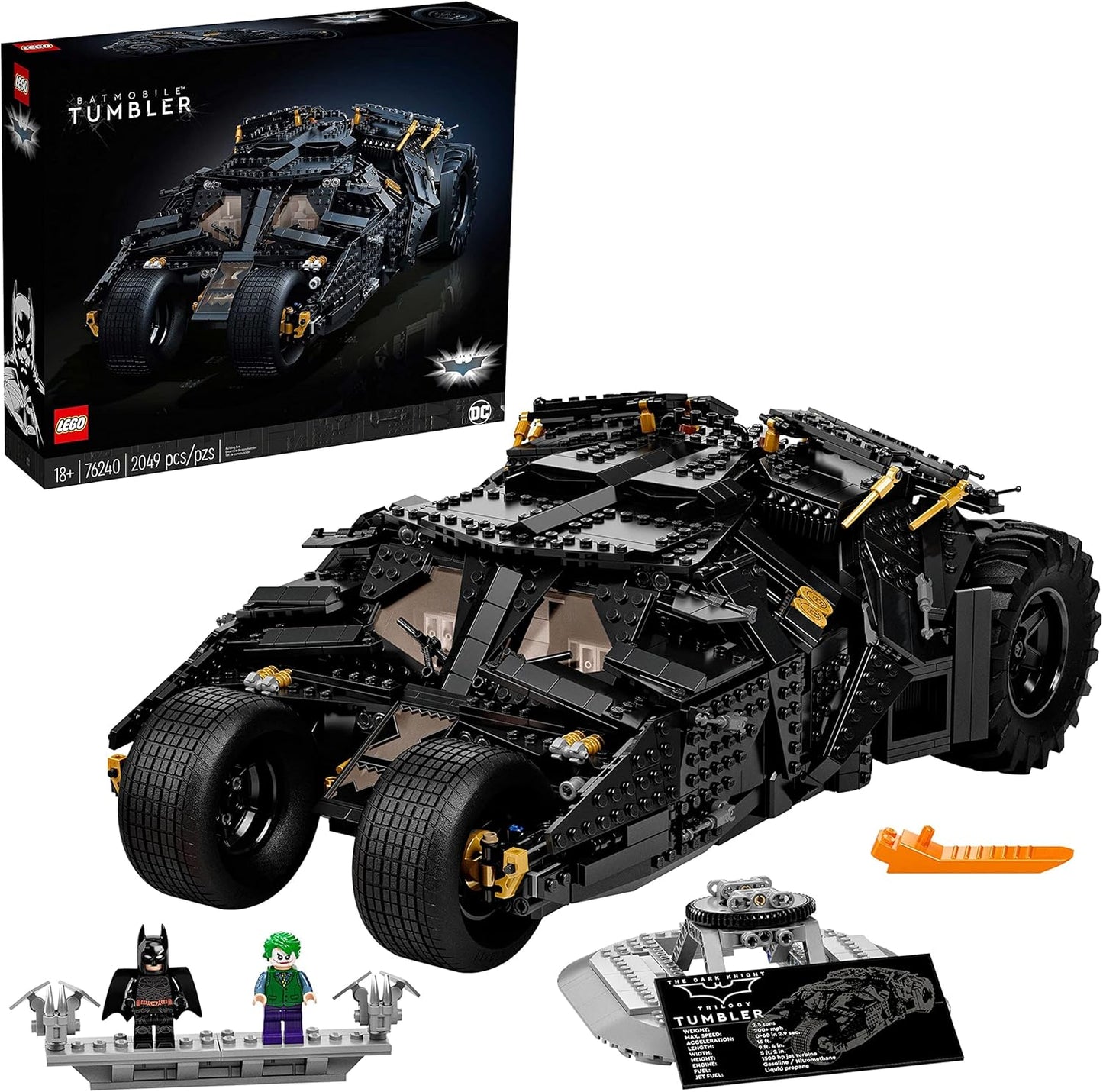 LEGO DC Comics - Batman la Batmobile Tumbler - 76240 - Neuf et scellé