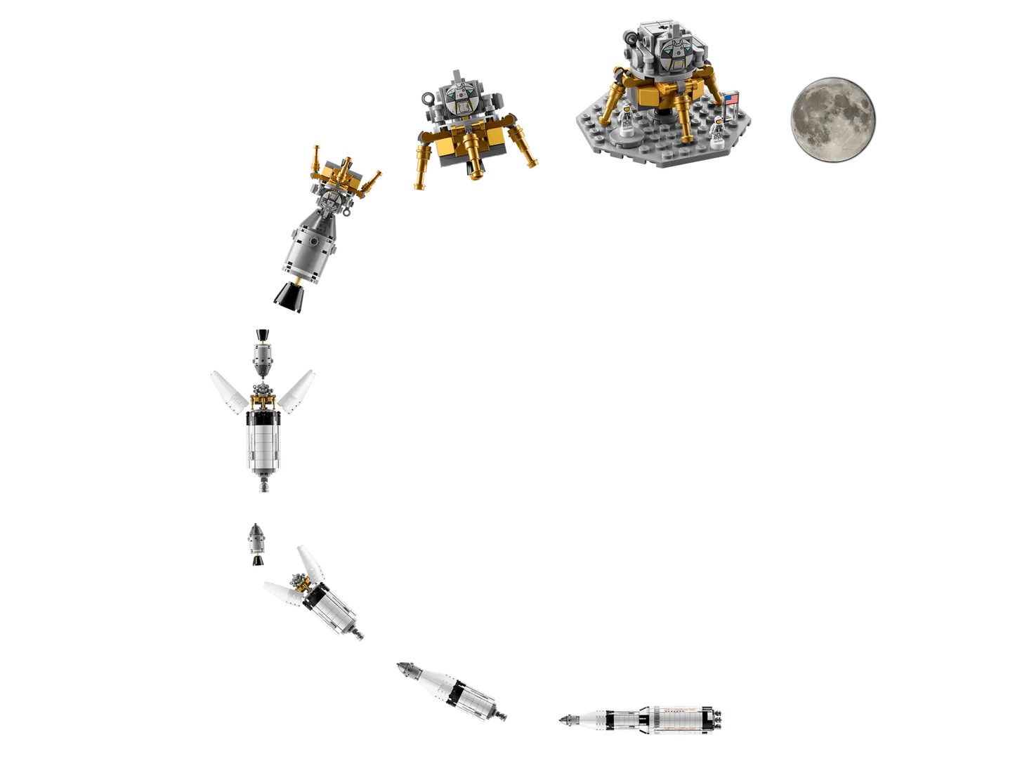 LEGO Ideas - NASA Apollo Saturn V - 92176 - Neuf et scellé