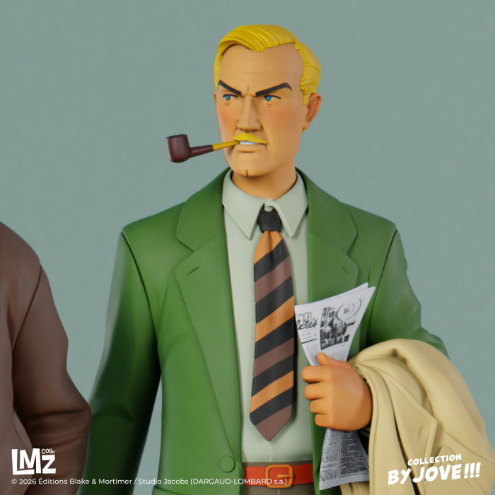 LMZ Collectibles Jacobs Blake et Mortimer - L’énigme de l’Atlantide - Echelle 1/8 (En précommande mai 2027)
