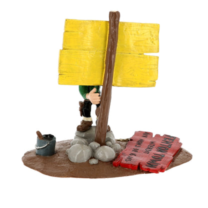 Pixi Morris Lucky Luke - Panneau Dalton City