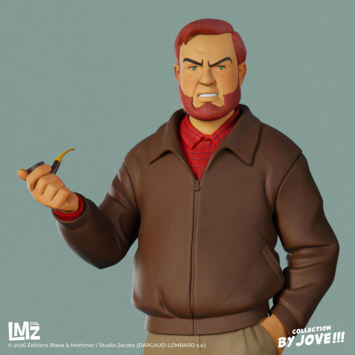 LMZ Collectibles Jacobs Blake et Mortimer - L’énigme de l’Atlantide - Echelle 1/8 (En précommande mai 2027)