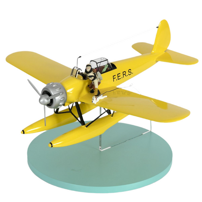 Moulinsart Tintin - Hydravion arado jaune - l'Etoile mystérieuse