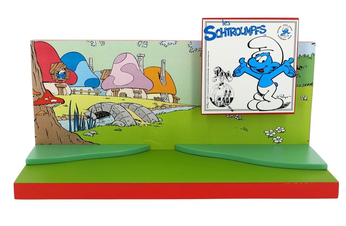 Pixi Peyo Schtroumpf - 12 Schtroumpfs + Présentoir - Collection Origine