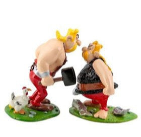 Pixi Uderzo Astérix Obélix - Cétautomatix et Ordralfabétix fâchés