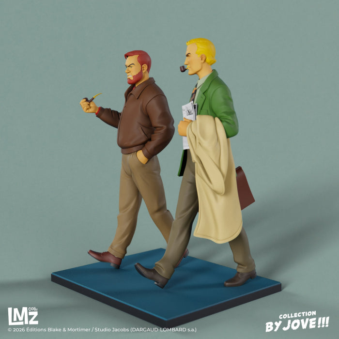 LMZ Collectibles Jacobs Blake et Mortimer - L’énigme de l’Atlantide - Echelle 1/8 (En précommande mai 2027)