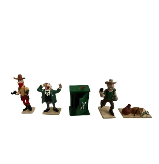 Pixi Morris Lucky Luke - Boîte complémentaire Banque 5 fig. - Mini & Ville