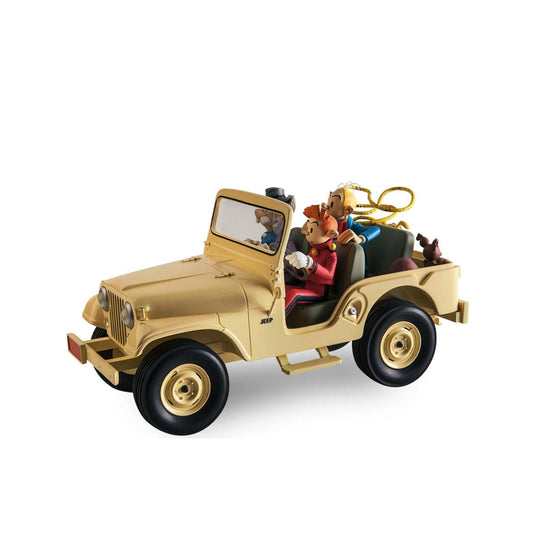 Figures & Vous Le Garage de Franquin - Spirou et Fantasio - Jeep CJ5 1960