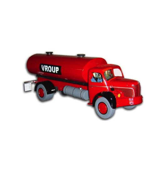 Aroutcheff - Spirou and Fantasio - the red Berliet Vroup truck 