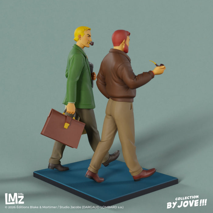 LMZ Collectibles Jacobs Blake et Mortimer - L’énigme de l’Atlantide - Echelle 1/8 (En précommande mai 2027)