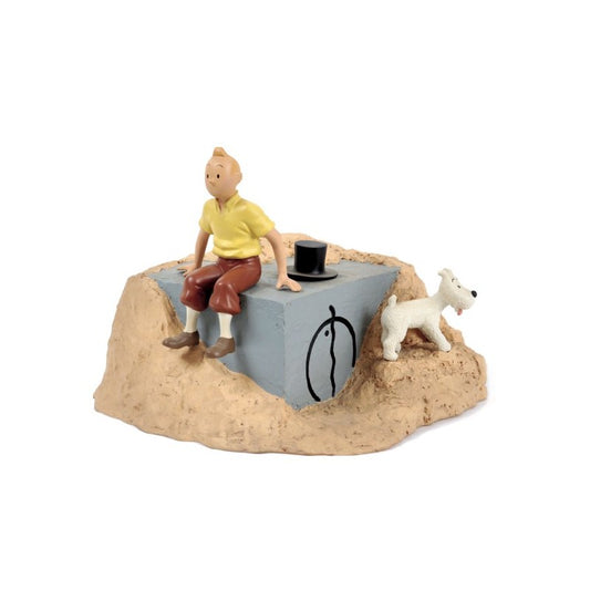 Moulinsart Leblon-Delienne Tintin - Tintin et la porte du tombeau