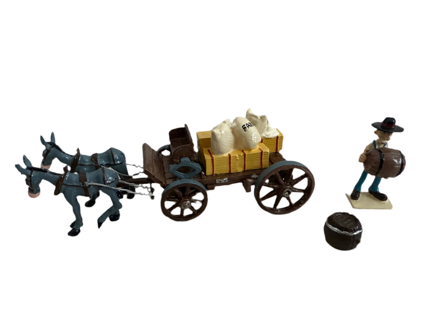 Pixi Morris Lucky Luke - Le chariot plat 5 fig. - Mini & Ville