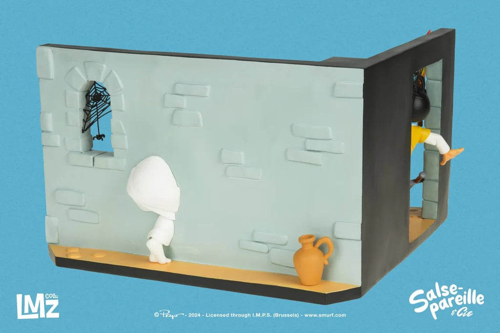 LMZ Collectibles Peyo - Johan, Pirlouit et le fantôme du Sire Aldebert de Baufort