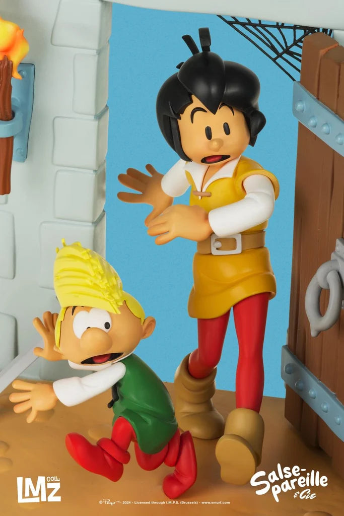 LMZ Collectibles Peyo - Johan, Pirlouit et le fantôme du Sire Aldebert de Baufort