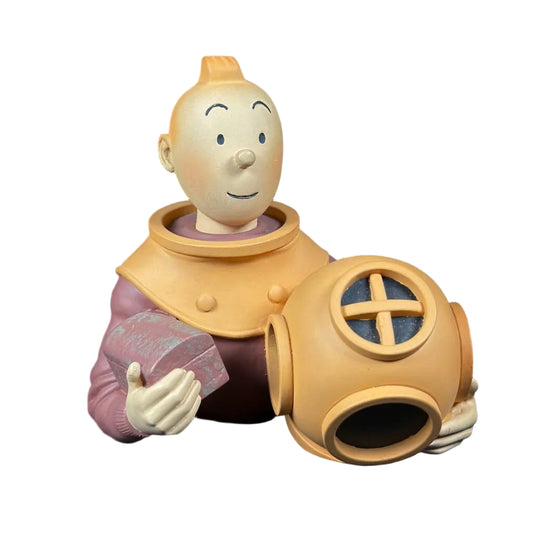 Pixi Patrick Regout - Small Scottish Tintin bust 