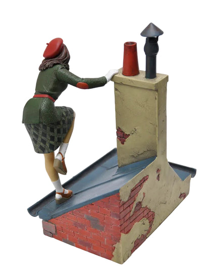 Attakus Gibrat - Jeanne sur les toits de Paris - Le vol du corbeau