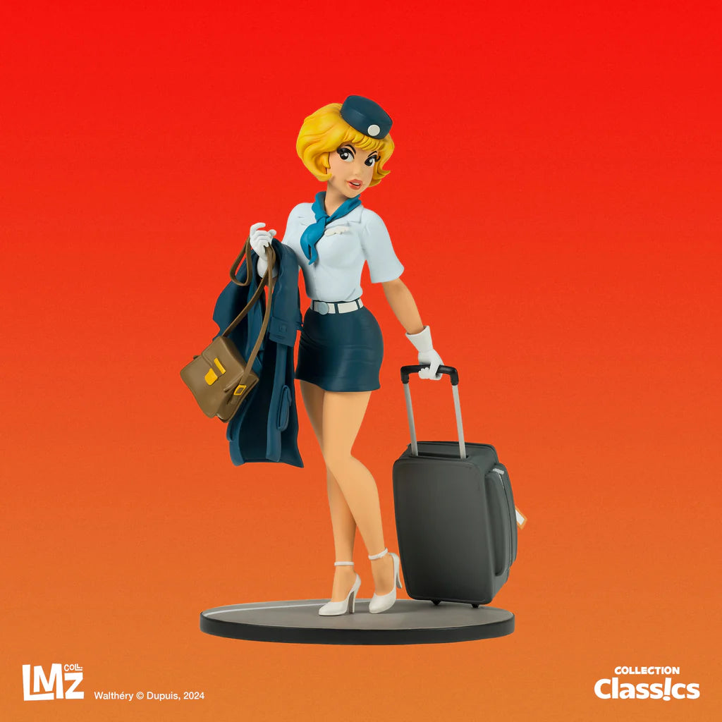 LMZ Collectibles Walthéry Natacha - Natacha avec sa valise - échelle 1/6 (En précommande)