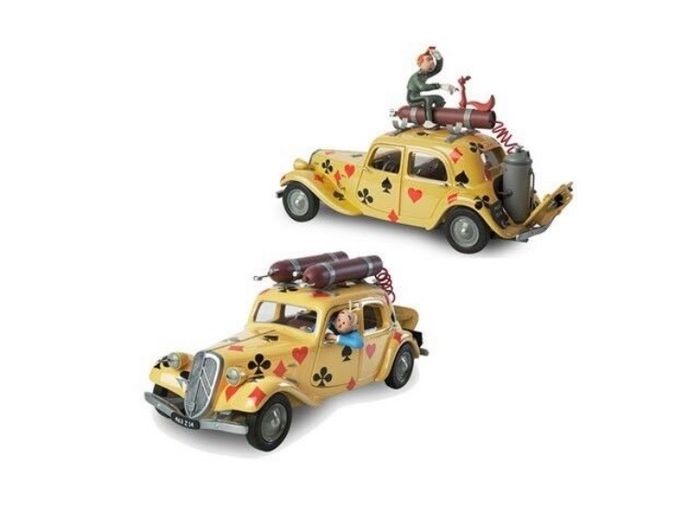 Aroutcheff Schwartz Spirou et Fantasio - Citroën Traction 11 Légère 1939