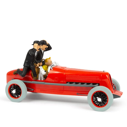 Tintin car - The red racing car - 1/12