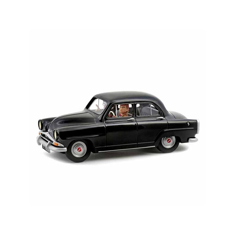 Aroutcheff Tillieux Gil Jourdan - Simca Aronde noire – Figurine Mythique