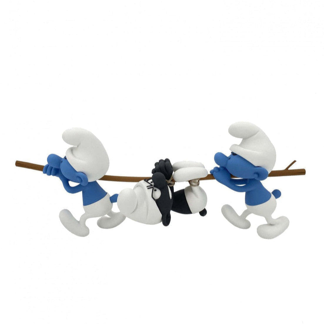 Figurine Schtroumpf Noir Medicom - Édition Spéciale, Neuve