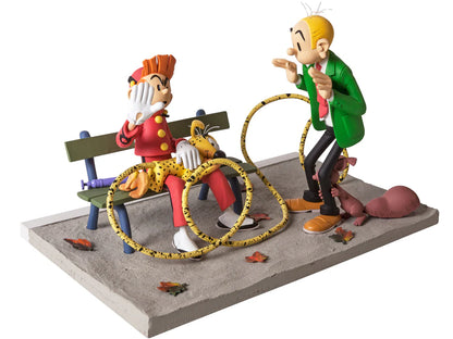 Figures & Vous - Les cases de Franquin - Spirou et Fantasio "La Fessée"