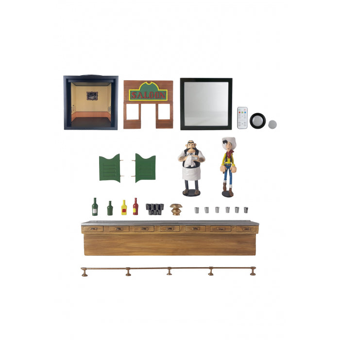 Pixi Morris Lucky Luke - Cube Pixirama le saloon