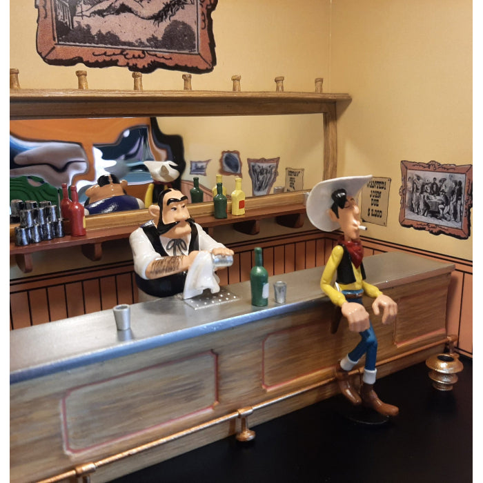 Pixi Morris Lucky Luke - Cube Pixirama le saloon