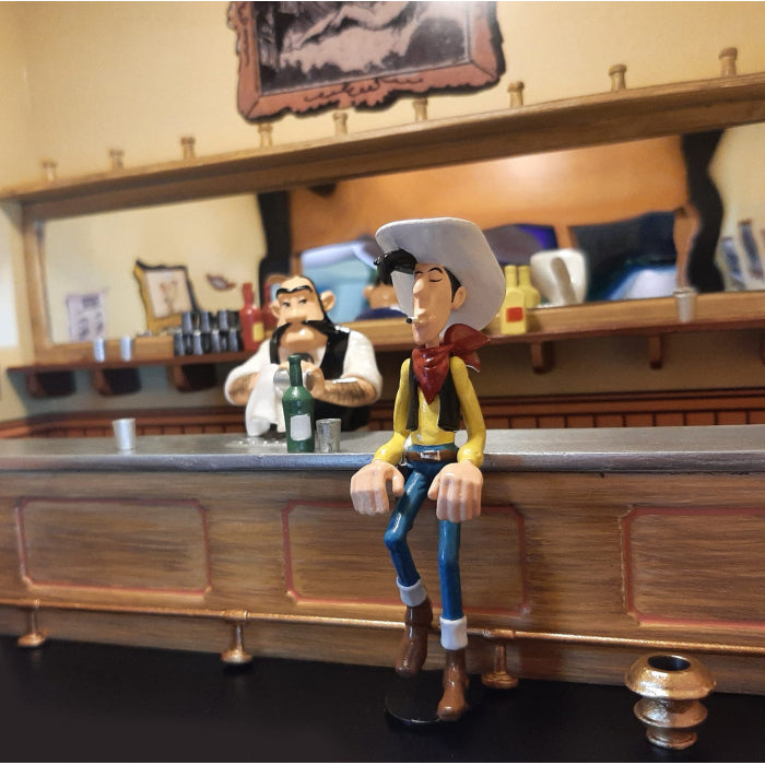 Pixi Morris Lucky Luke - Cube Pixirama le saloon