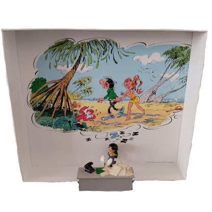 Pixi Franquin Gaston Lagaffe - Gaston à son bureau