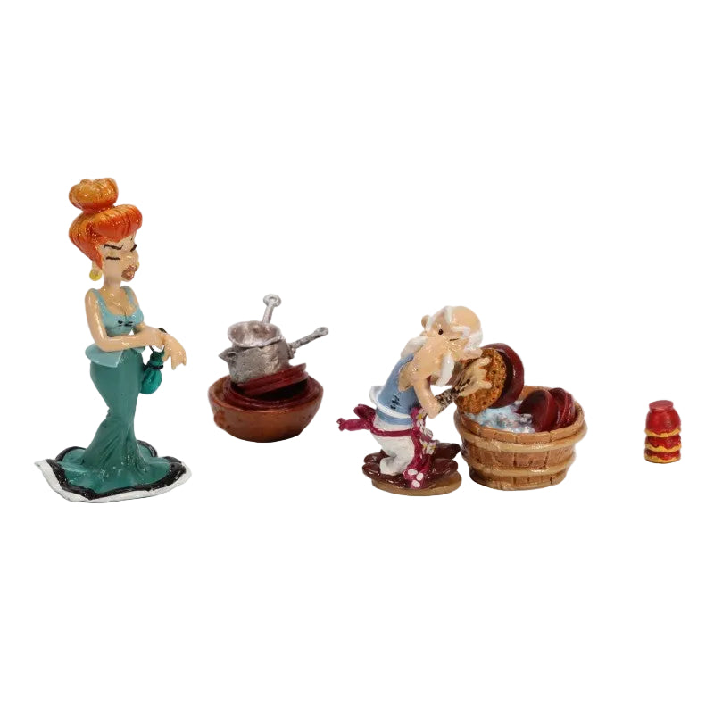 Pixi Uderzo Astérix Obélix - Agecanonix et Madame Agecanonix