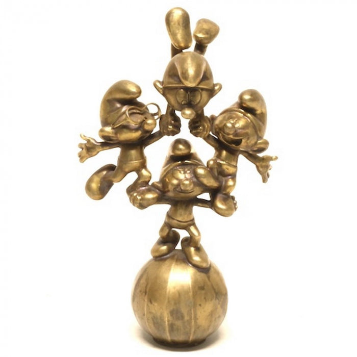 Pixi Peyo Schtroumpf - Les Schtroumpfs acrobates - Atelier bronze