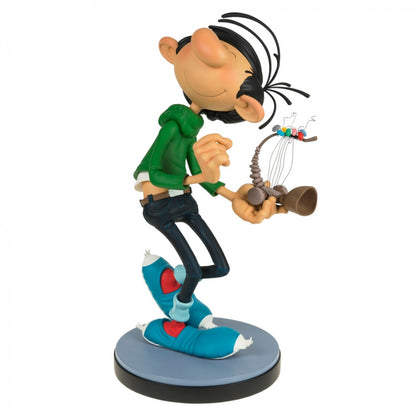 LMZ Collectibles Franquin - Gaston Lagaffe et son petit Gaffophone (En précommande)