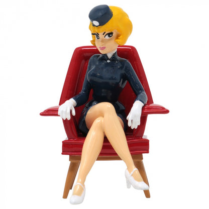 Pixi Walthéry Natacha - Natacha assise dans son fauteuil rouge