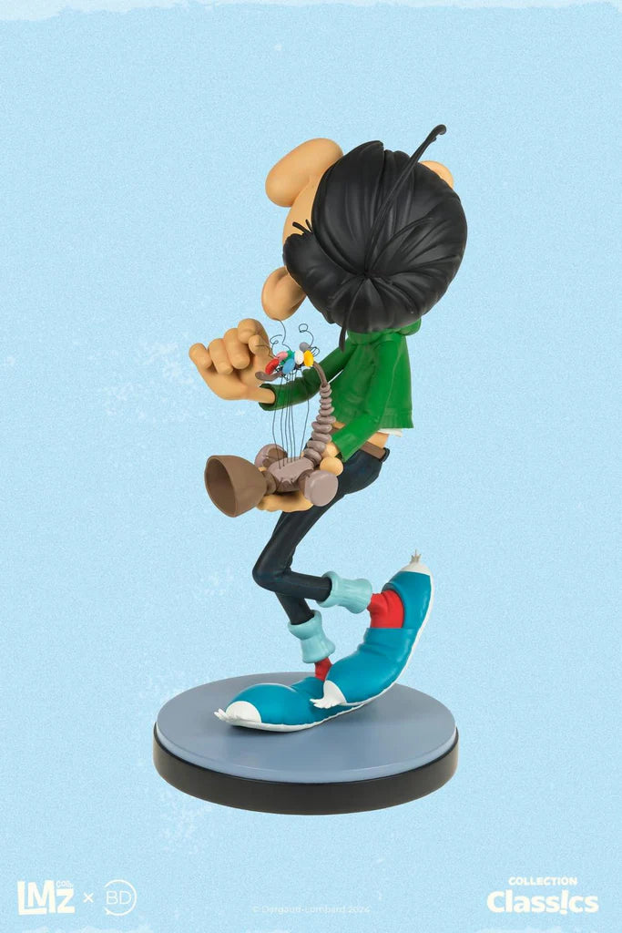 LMZ Collectibles Franquin - Gaston Lagaffe et son petit Gaffophone (En précommande)