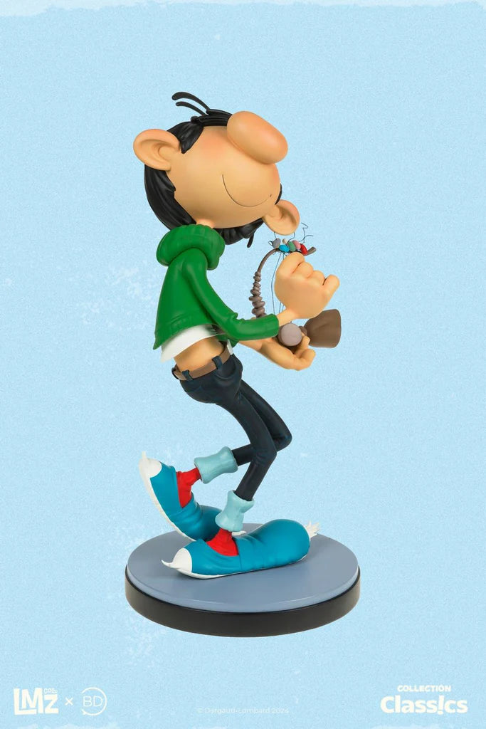 LMZ Collectibles Franquin - Gaston Lagaffe et son petit Gaffophone (En précommande)