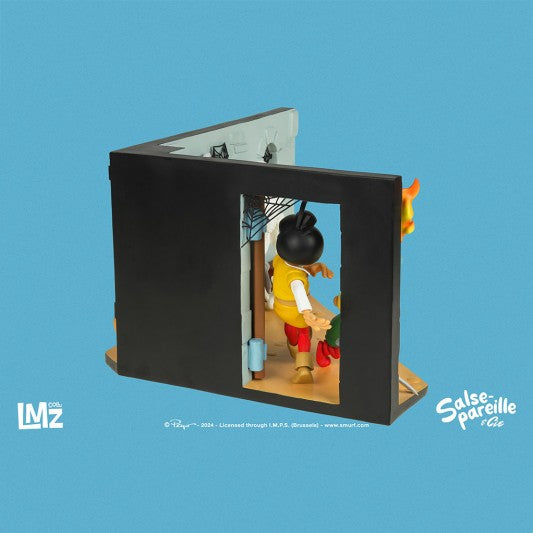 LMZ Collectibles Peyo - Johan, Pirlouit et le fantôme du Sire Aldebert de Baufort