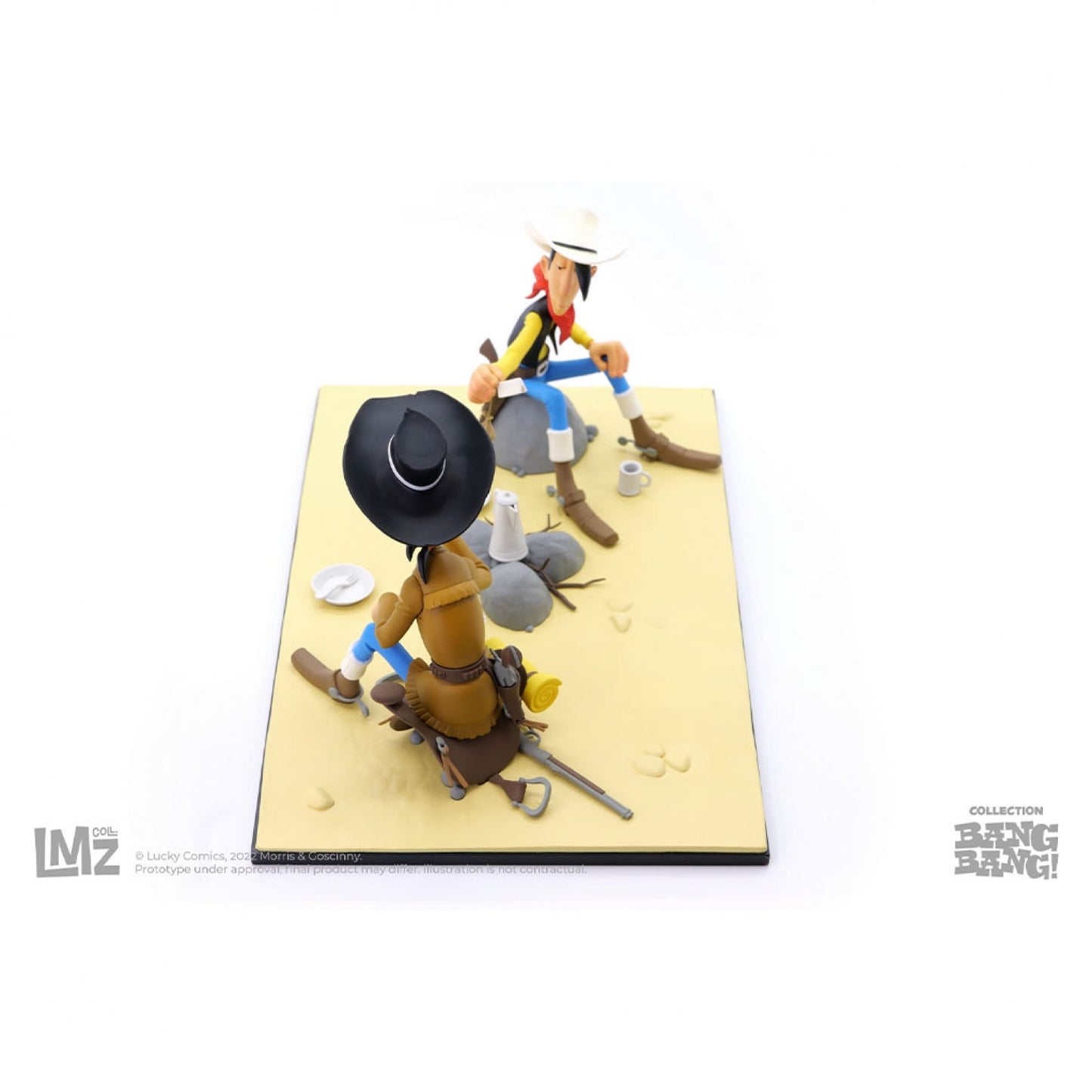 LMZ Collectibles Morris Lucky Luke - Lucky Luke & Calamity Jane