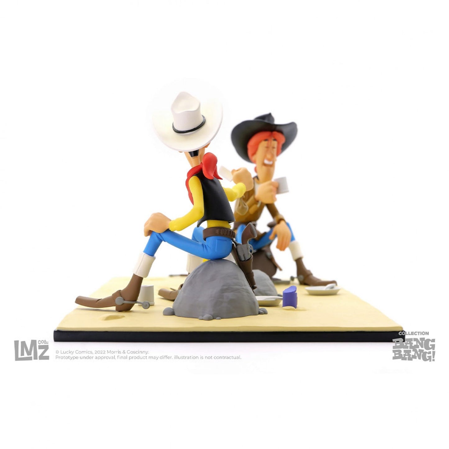 LMZ Collectibles Morris Lucky Luke - Lucky Luke & Calamity Jane