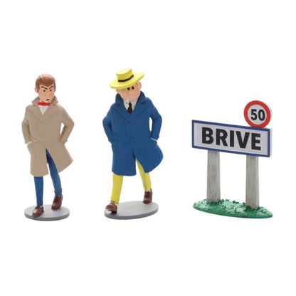 Pixi Tillieux Gil Jourdan - Gil Jourdan et Libellule avec sa boîte décor