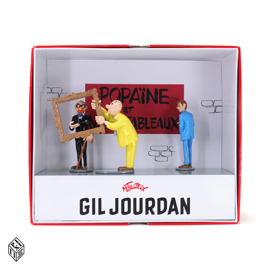 Pixi Tillieux Gil Jourdan - Gil Jourdan Popaïne et vieux tableau - En précommande