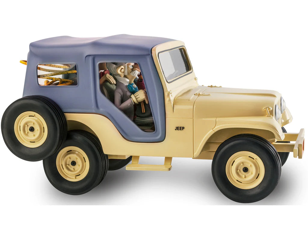 Figures & Vous Le Garage de Franquin - Spirou et Fantasio - Jeep CJ5 1960