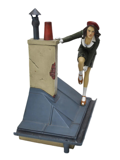 Attakus Gibrat - Jeanne sur les toits de Paris - Le vol du corbeau