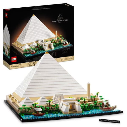 LEGO Architecture - La grande pyramide de Gizeh - 21058 - Neuf et scellé